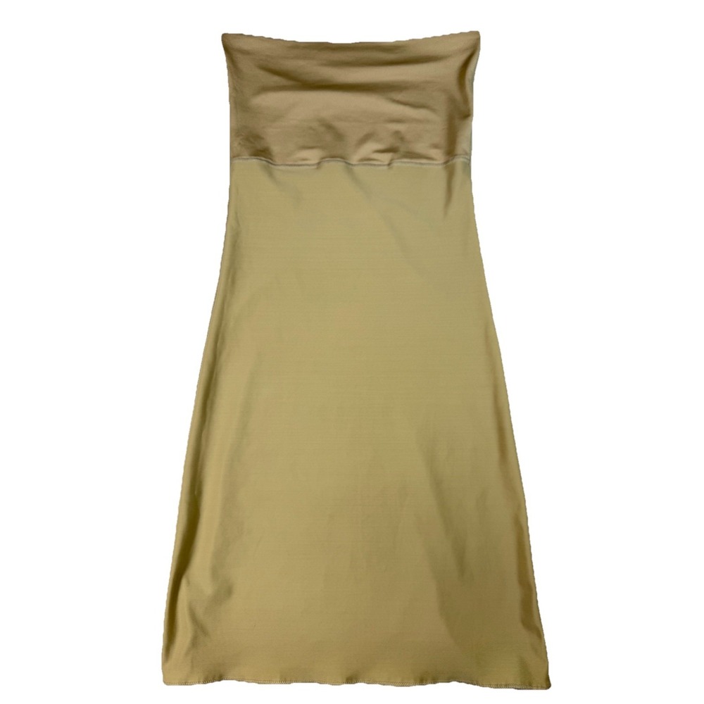 SPANX by Sara Blakely Beige Shapewear‎ Sleeveless  Dress Slip Nude Sz Medium